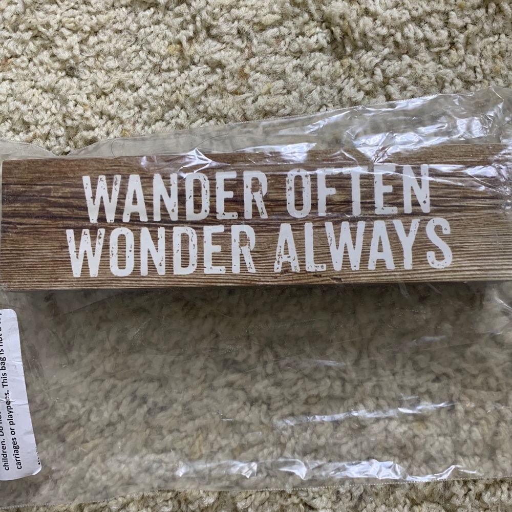 NEW beautiful sign for home